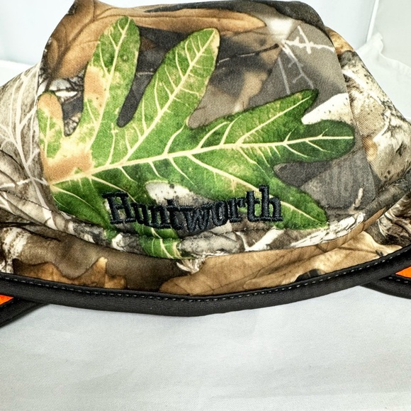 Huntworth Realtree Xtra Camo Men's Reversible Blaze Fleece Beanie Cap OS NWT - Picture 6 of 9